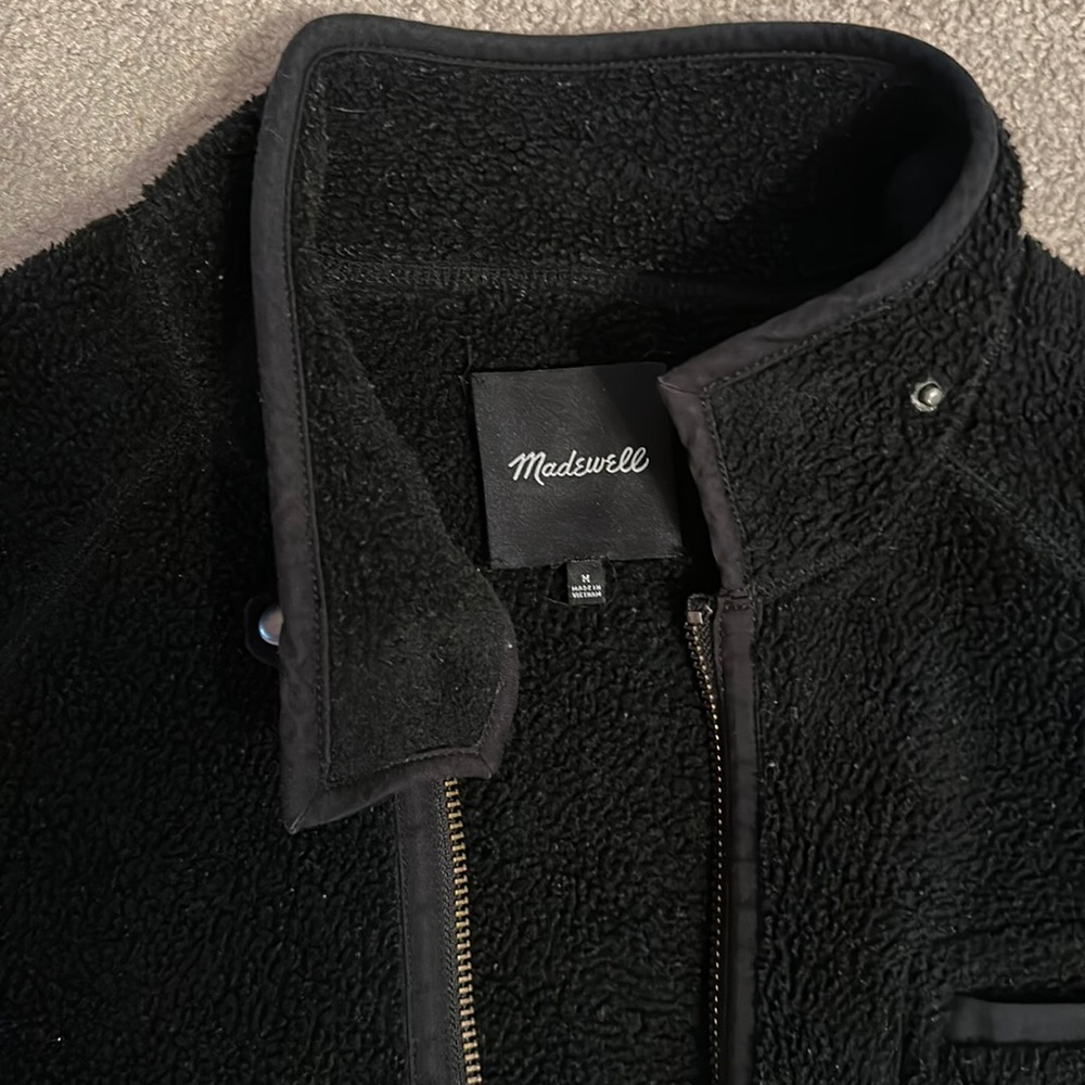 Madewell fleece coat